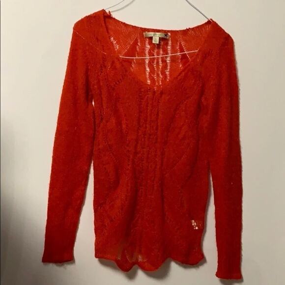 LC LAUREN CONRAD KNITTED SWEATER TOP Size‎ … - Picture 1 of 6